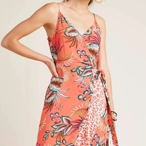 Gorgeous Anthropologie Farm Rio Dress. Brand new! Never worn! Size XL. Stunning! - Picture 1 of 7